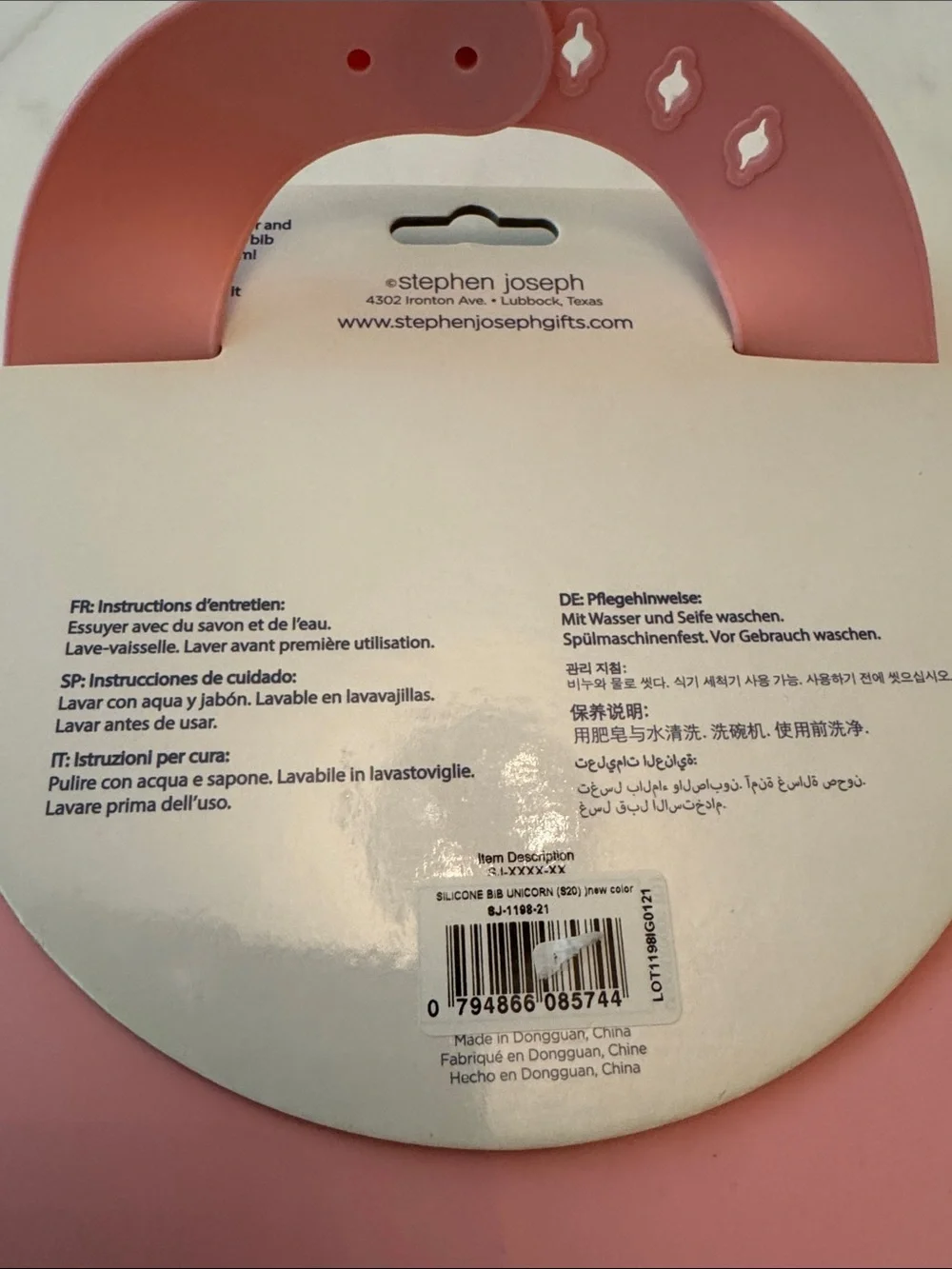 Stephen Joseph soft pink
